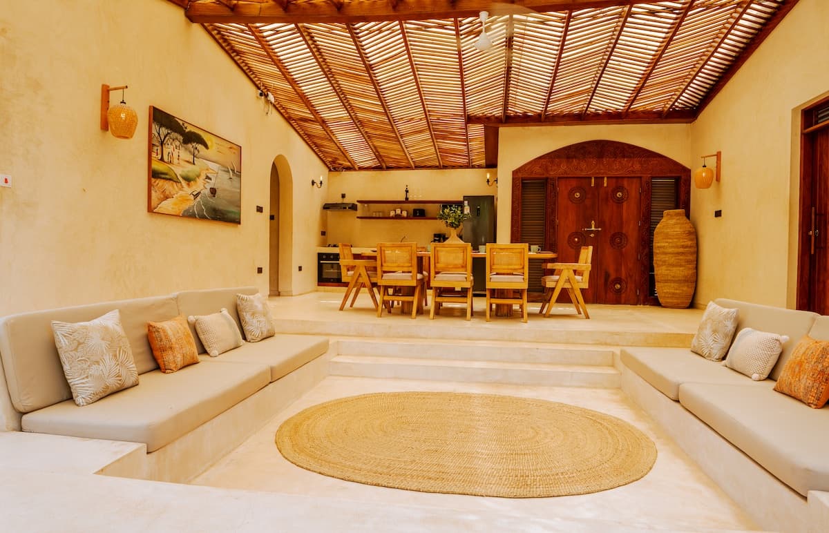Solani Villa interior — Moroccan courtyard